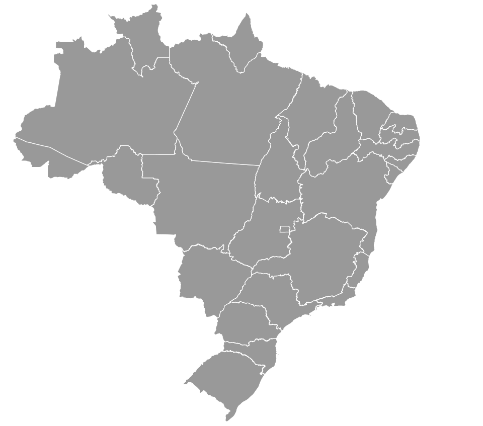 Map of Brazil